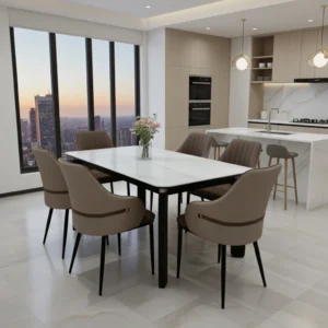 6 seater dining table