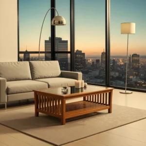 sagwan center table