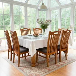 sheesham wood dining table
