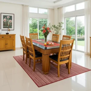6 seater dining table