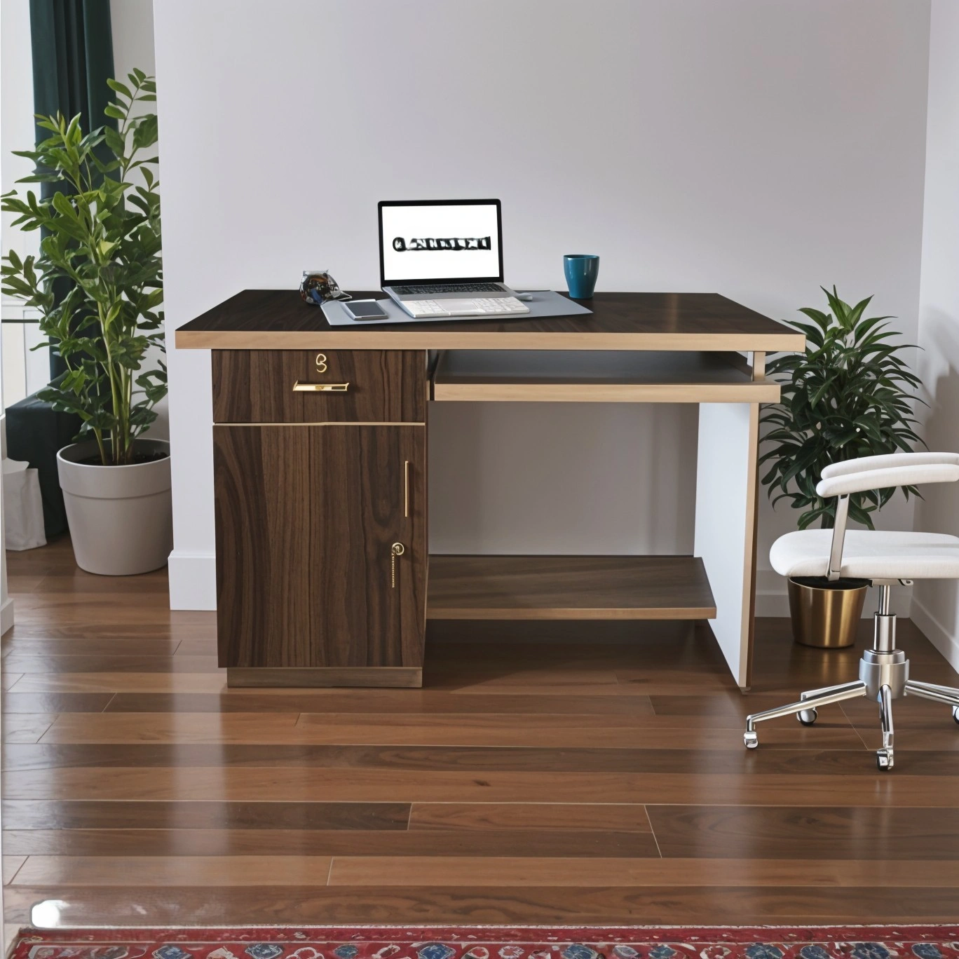 wooden office table