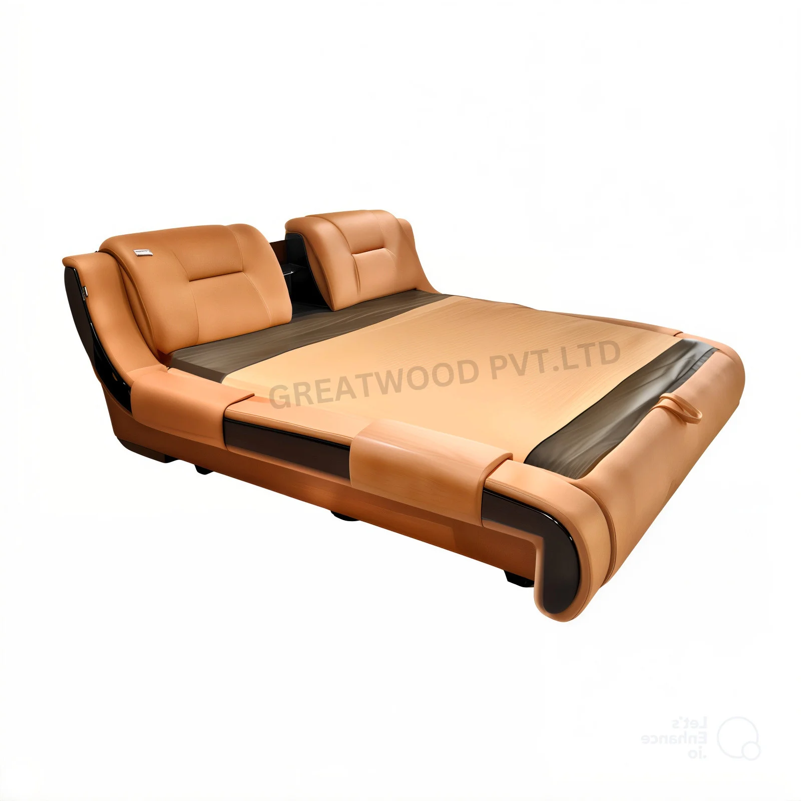 luxury double bed